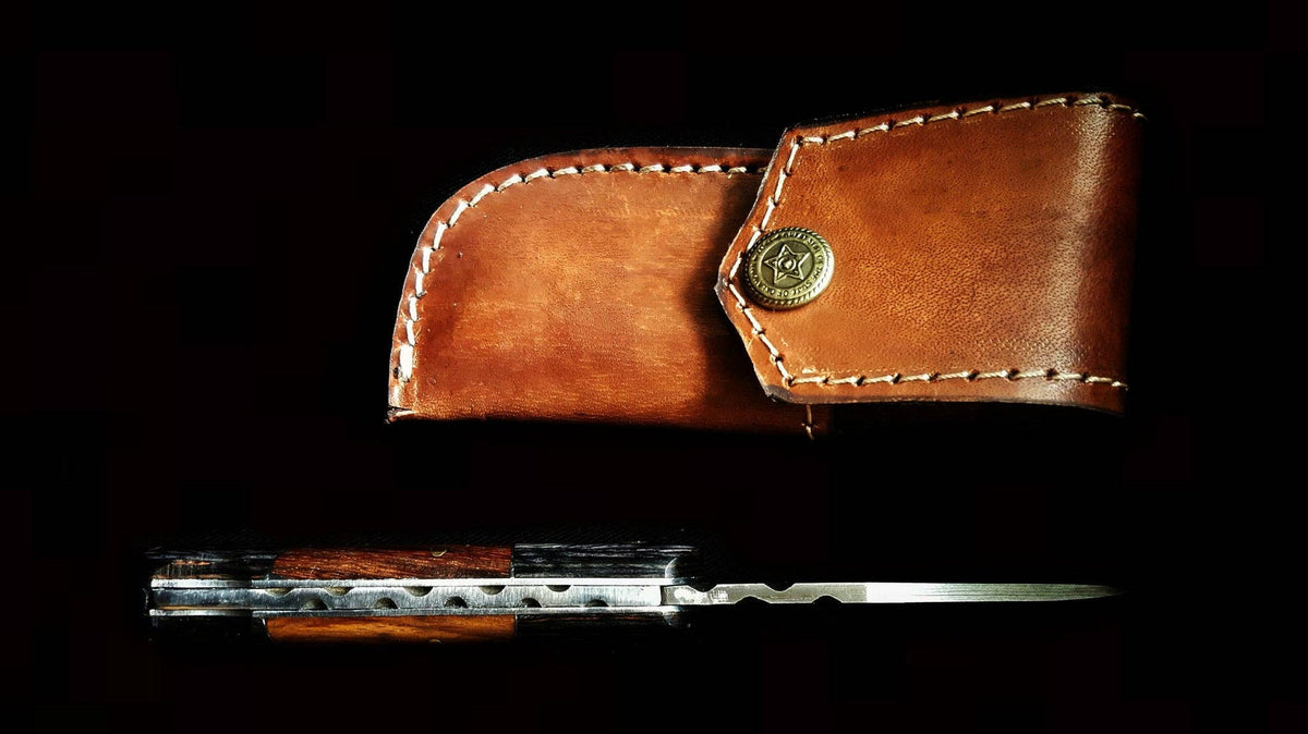 TF-009 / Damascus Steel EDC Pocket knife