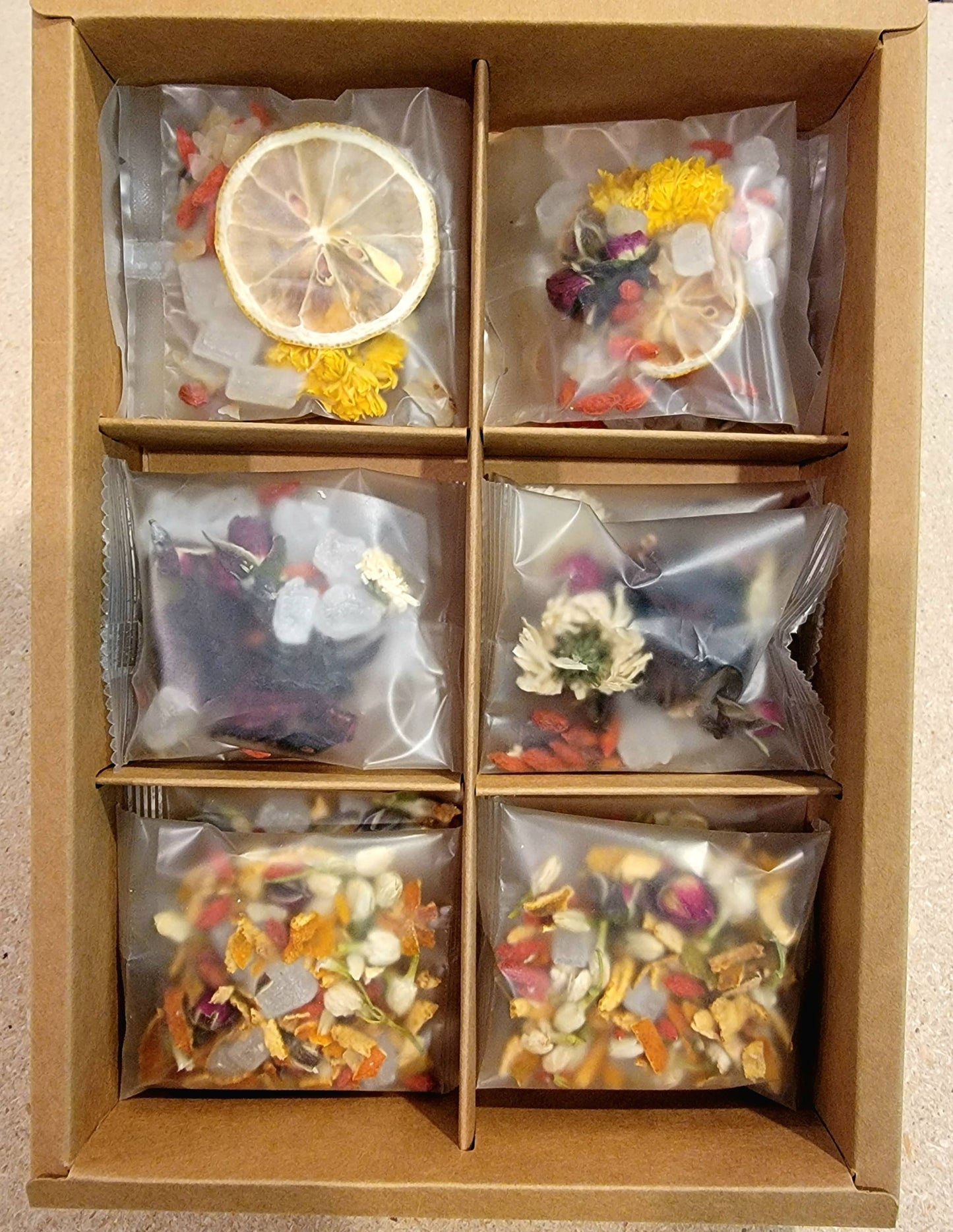 Flower & Fruit Loose Tea Packages