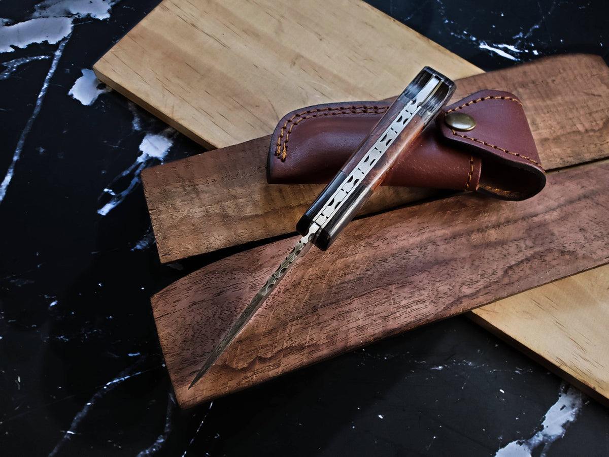 TF-009 / Damascus Steel EDC Pocket knife