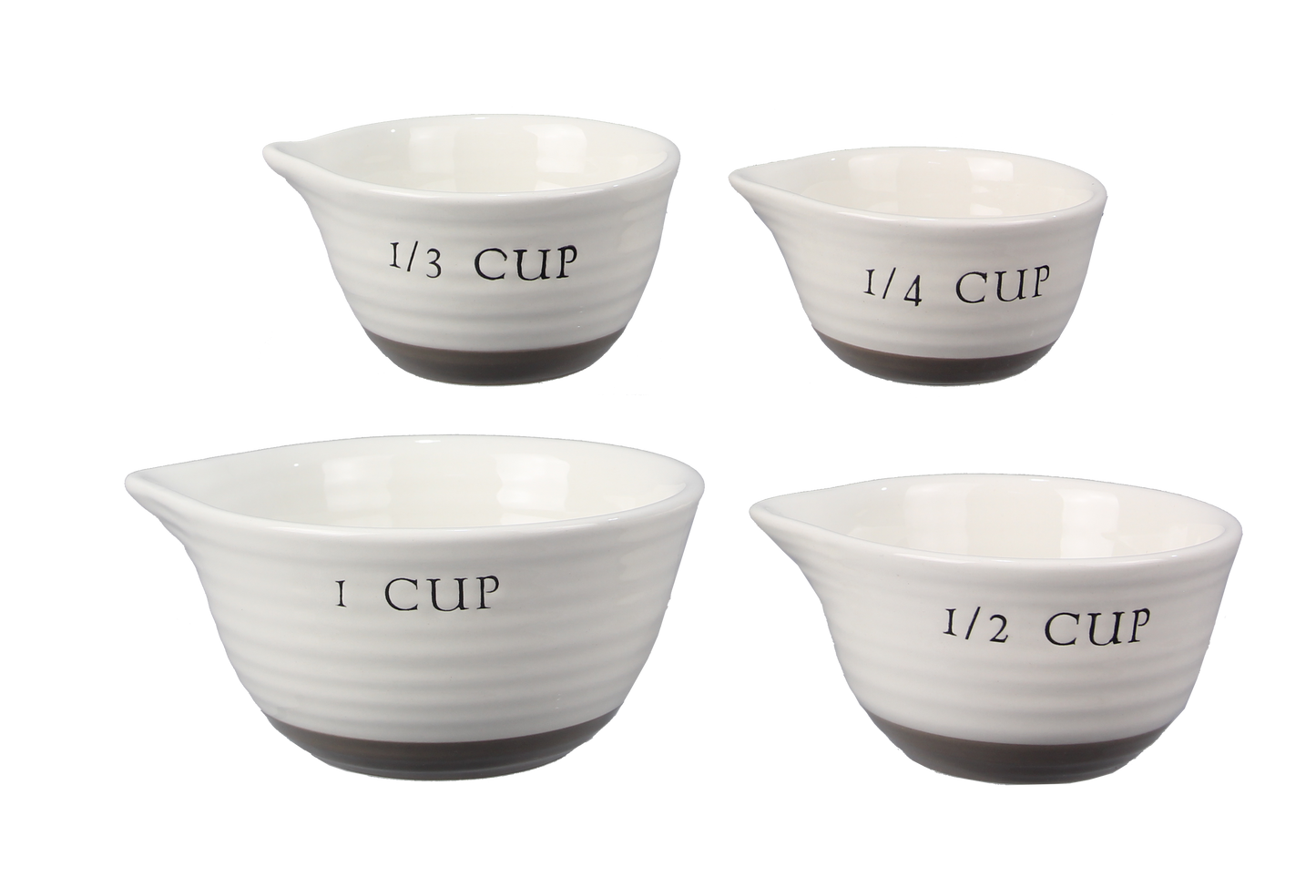 Ceramic Measuring Cups, 4 pc/s