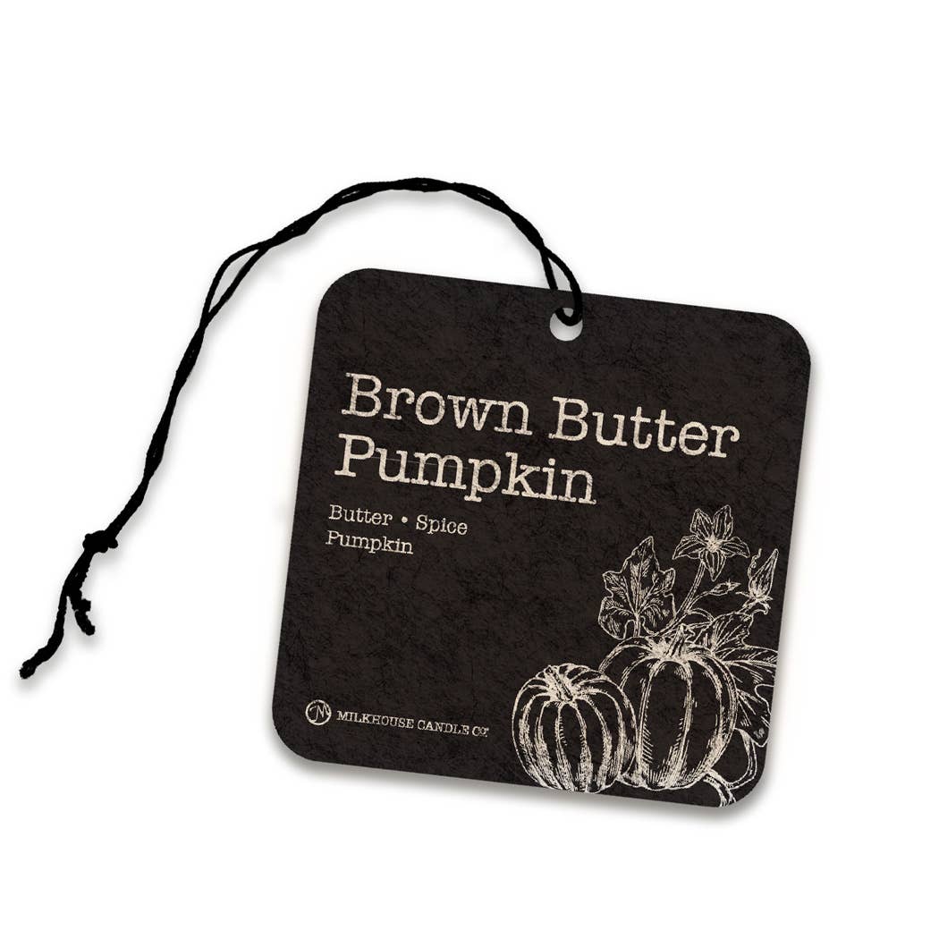Car Freshener: Brown Butter Pumpkin