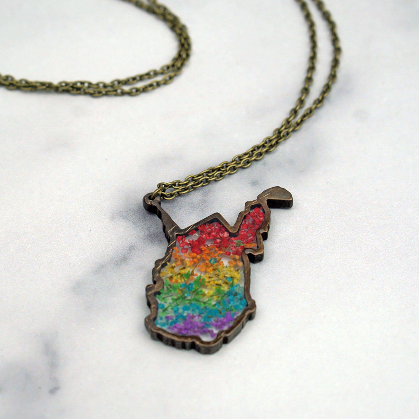 West Virginia Pendant Necklace