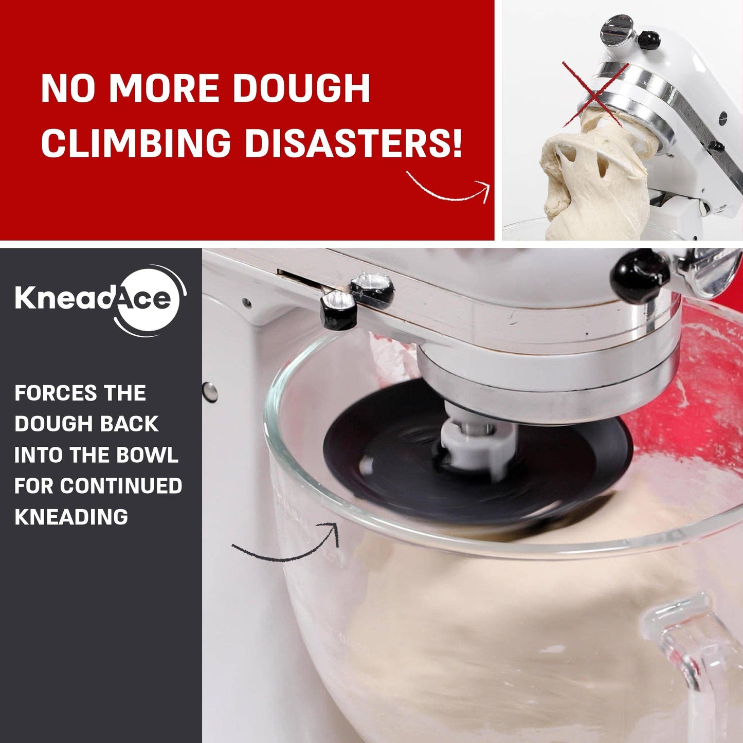 KneadAce® TILT HEAD Mixer Dough Shield