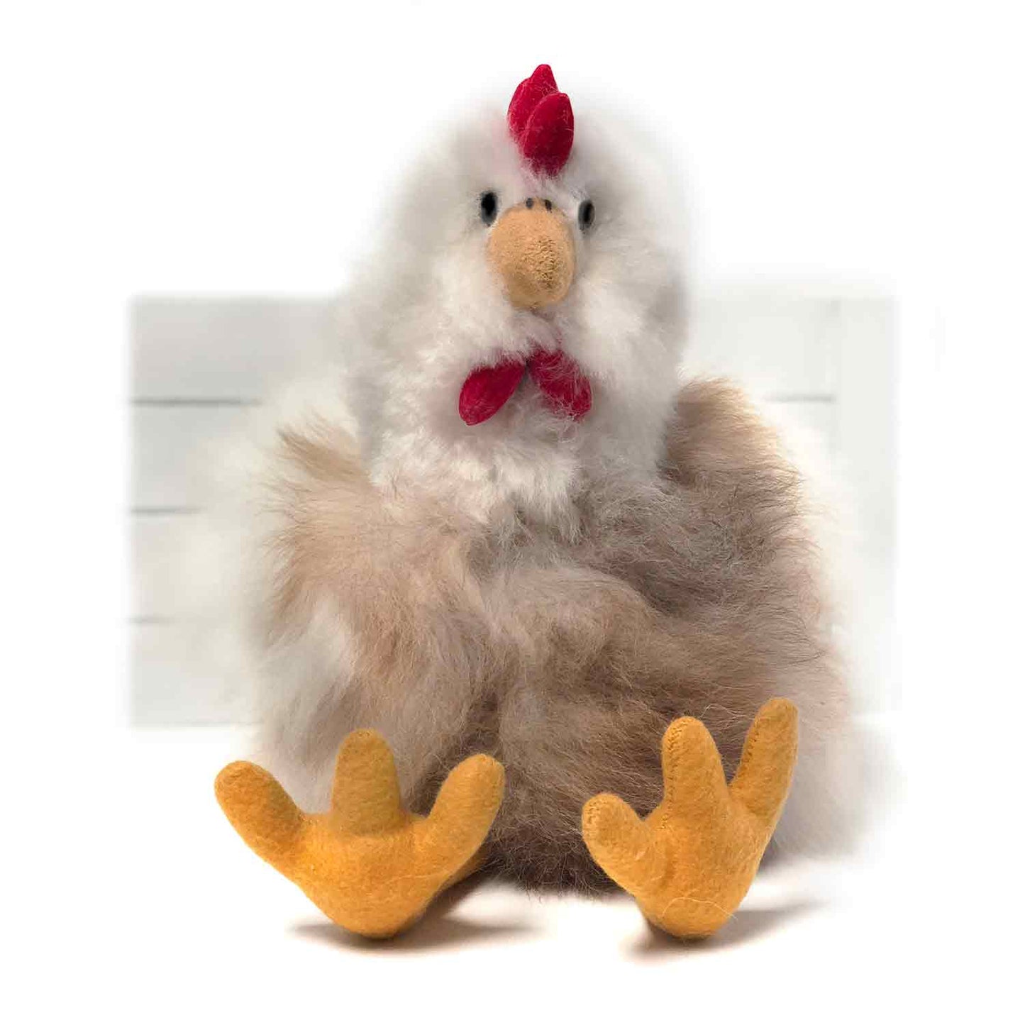 Alpaca Stuffed Animal - Hen-16"