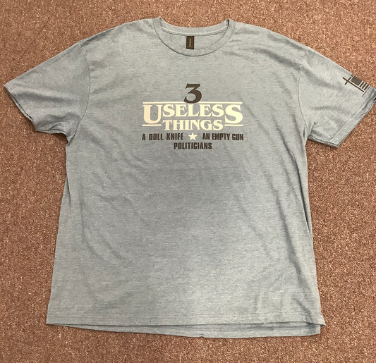 Gildan "3 Useless Things" Tee Shirt