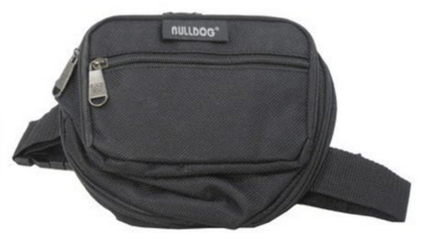 Bulldog Cases Small Fanny Pack 9x7" Nylon Black