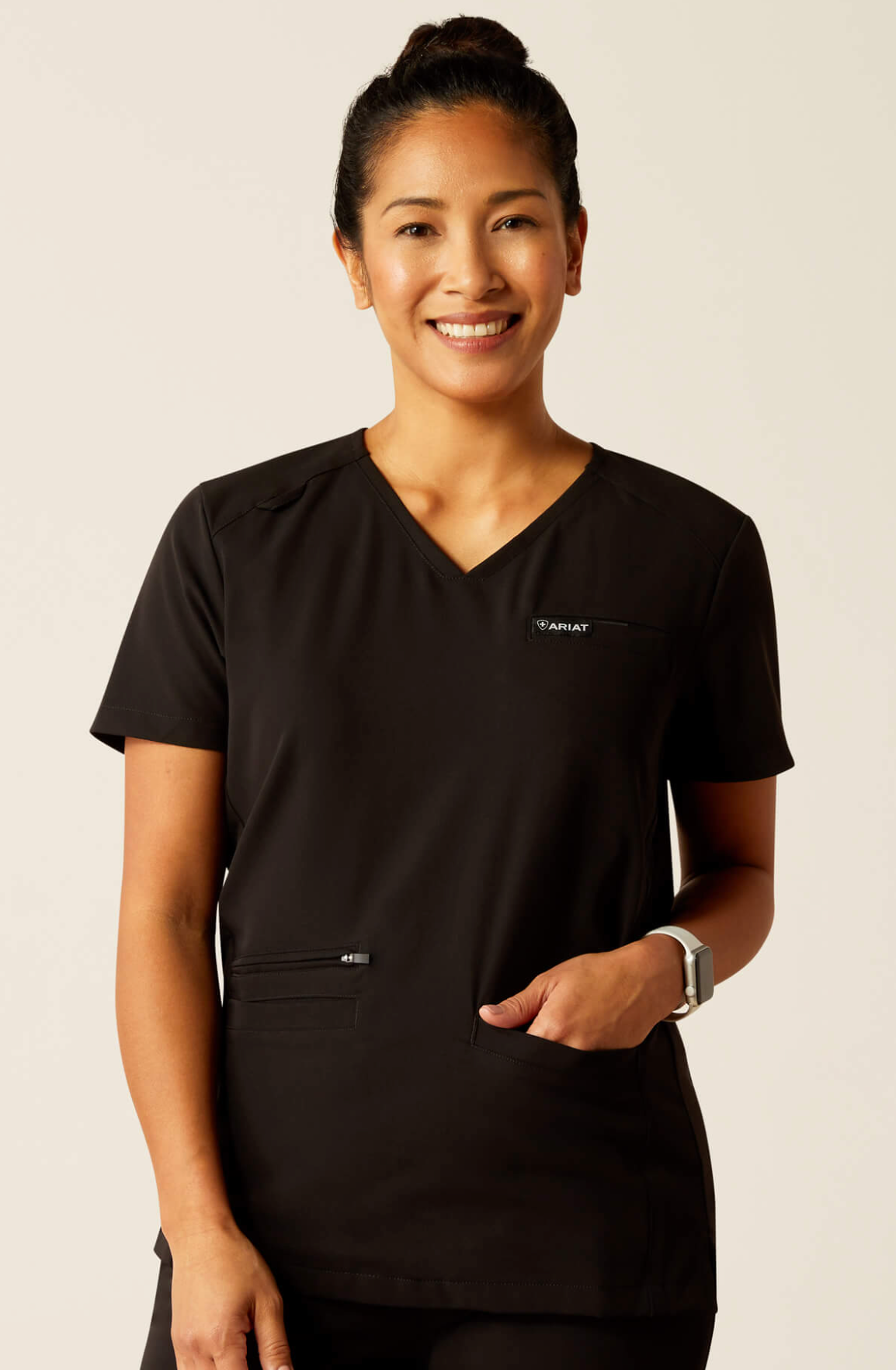 Ariat Clara 6 Pocket Scrub Top