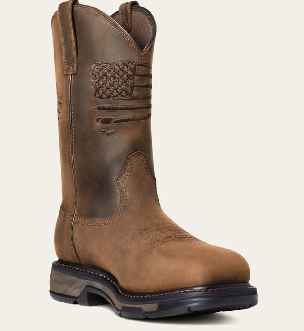 Ariat WorkHog XT Patriot Waterproof Carbon Toe Work Boot