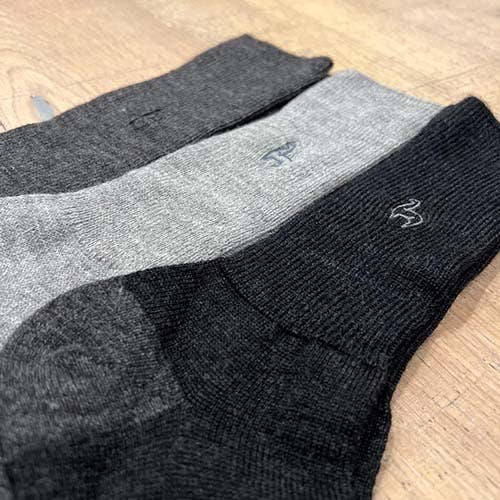 Alpaca Socks - Business - Black