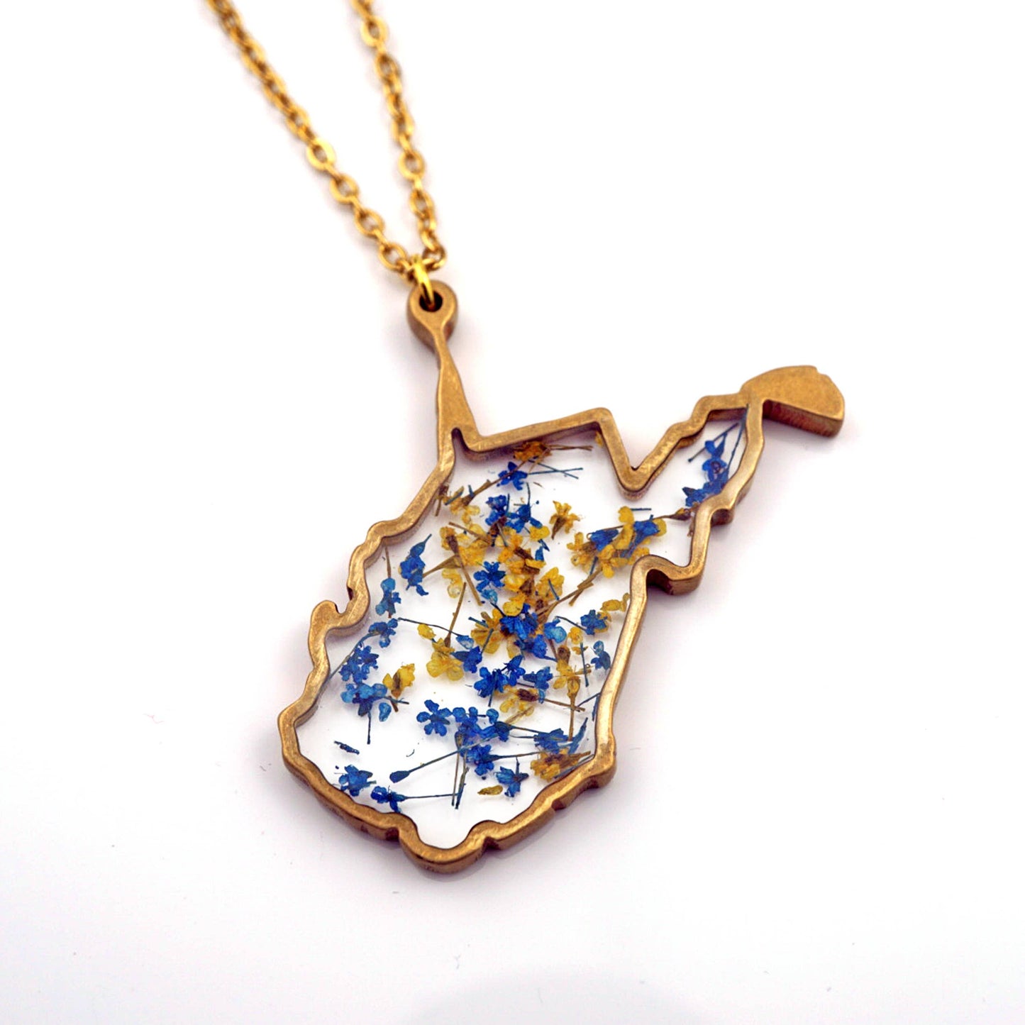 West Virginia Pendant Necklace