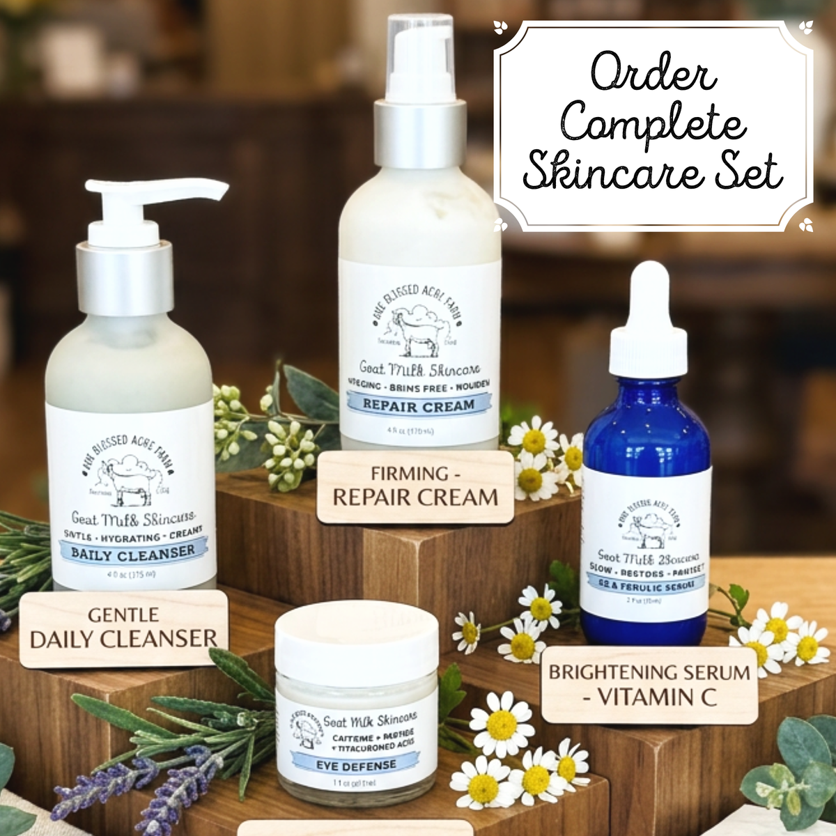 Brightening Goat Milk Eye Cream | Caffeine & Hyaluronic Acid