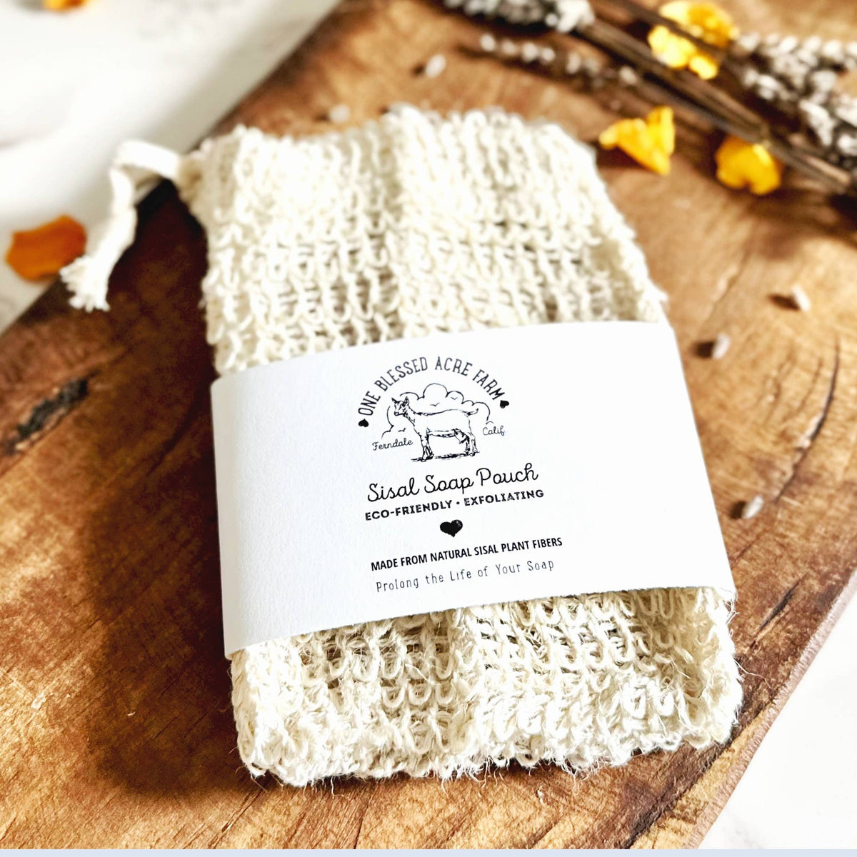 Sisal Soap Saver Bag, Zero Waste Soap Saver