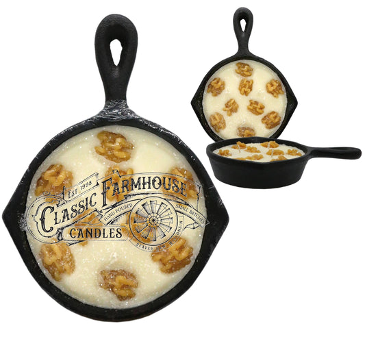 Banana Nut 8 oz Cast Iron Pan Candle