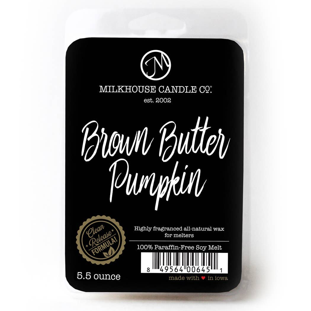 5.5 oz Wax Melts: Brown Butter Pumpkin