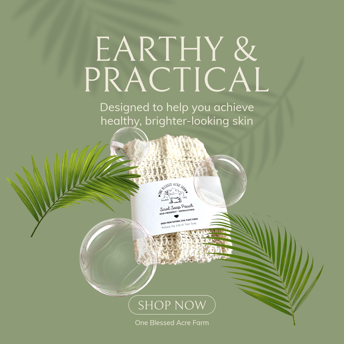 Sisal Soap Saver Bag, Zero Waste Soap Saver