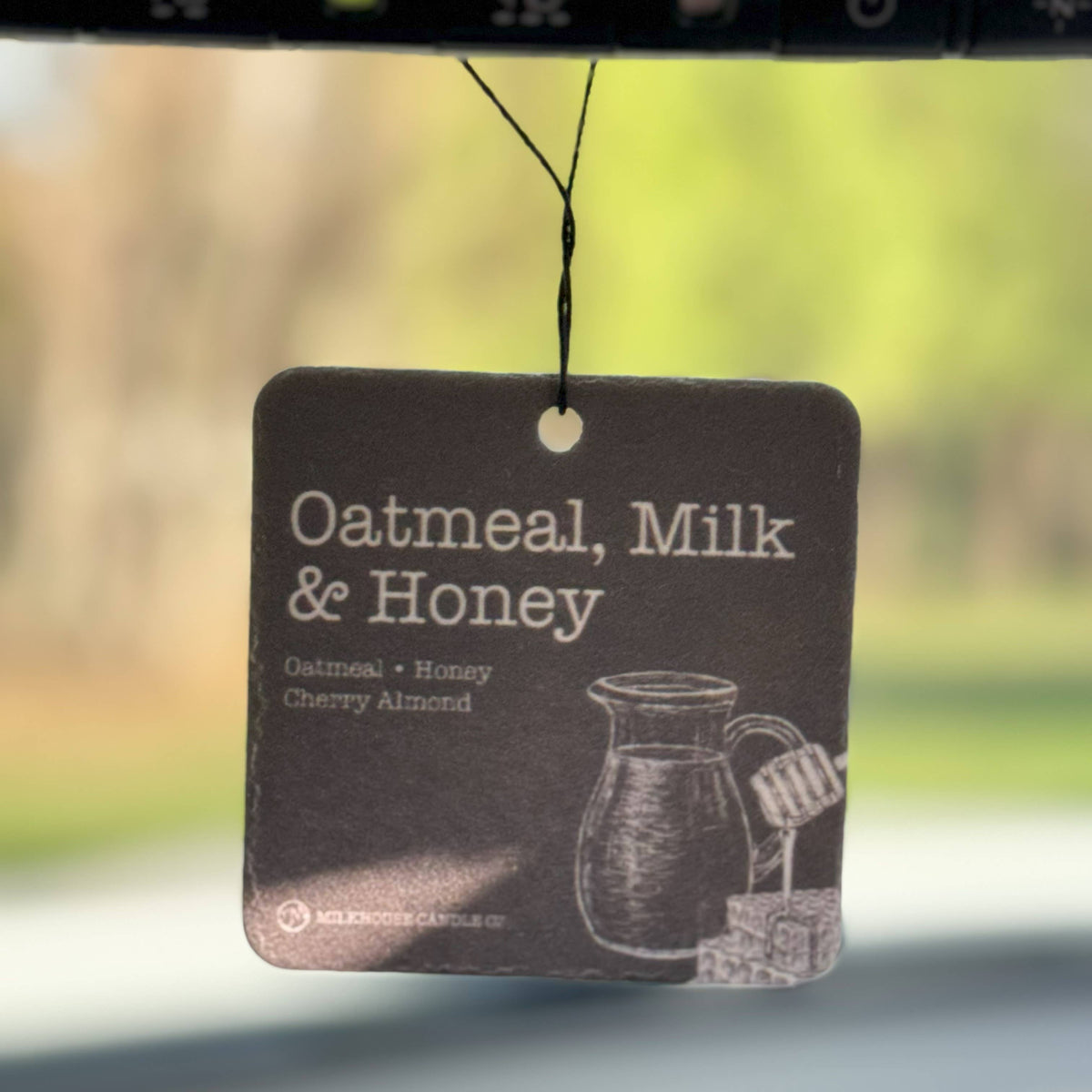 Car Freshener: Oatmeal, Milk & Honey