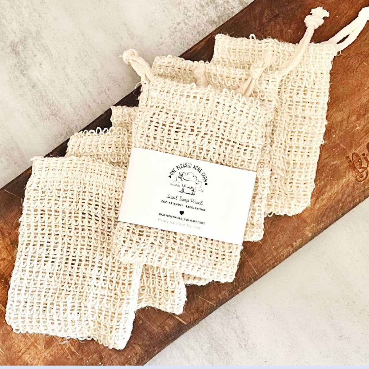 Sisal Soap Saver Bag, Zero Waste Soap Saver