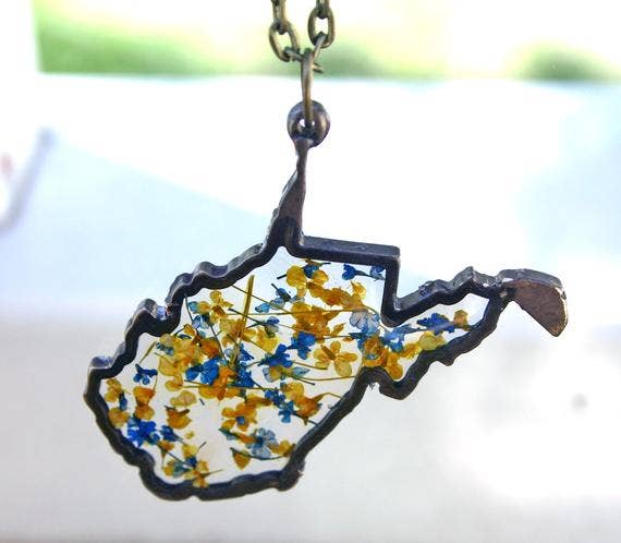 West Virginia Pendant Necklace