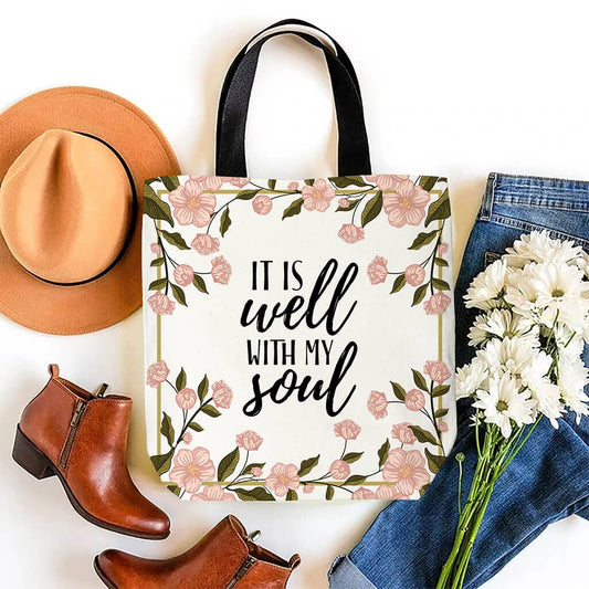 It Is Well With My Soul Tote Bag